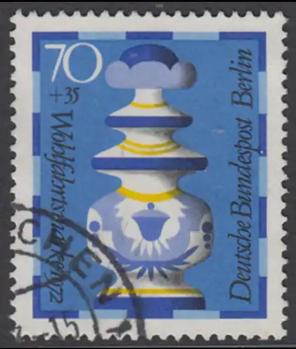 BERLIN 1972 Michel-Nummer 438 gestempelt EINZELMARKE (m)