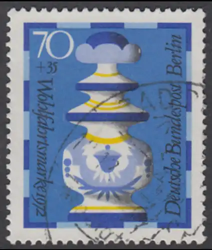 BERLIN 1972 Michel-Nummer 438 gestempelt EINZELMARKE (g)