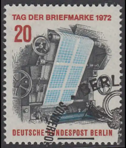 BERLIN 1972 Michel-Nummer 439 gestempelt EINZELMARKE (b)