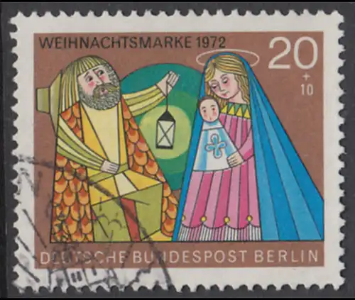 BERLIN 1972 Michel-Nummer 441 gestempelt EINZELMARKE (a)