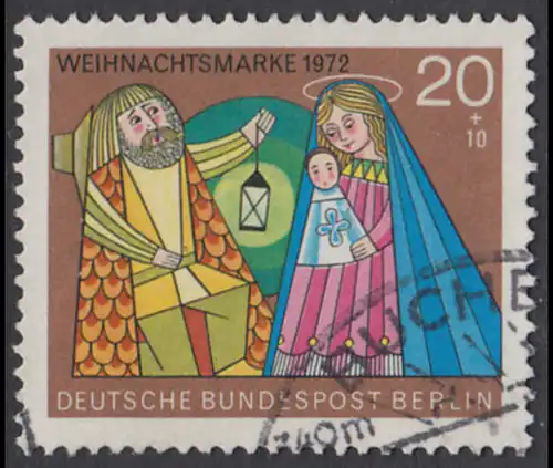 BERLIN 1972 Michel-Nummer 441 gestempelt EINZELMARKE (b)