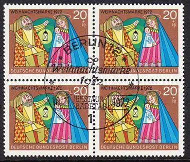 BERLIN 1972 Michel-Nummer 441 gestempelt BLOCK