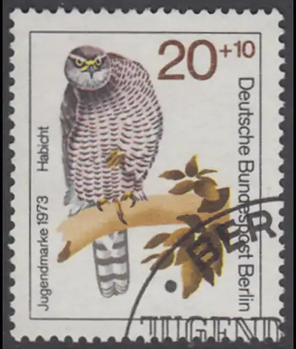 BERLIN 1973 Michel-Nummer 442 gestempelt EINZELMARKE (k)