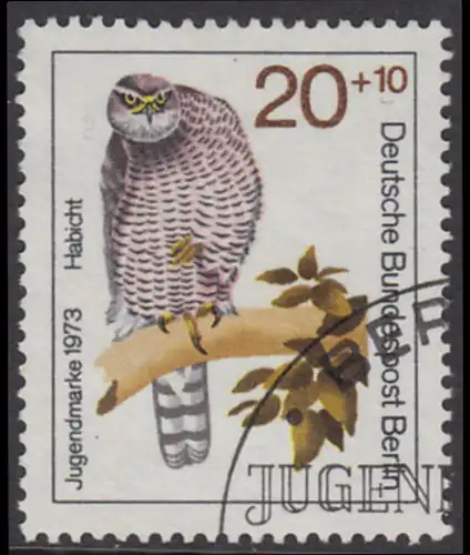 BERLIN 1973 Michel-Nummer 442 gestempelt EINZELMARKE (g)