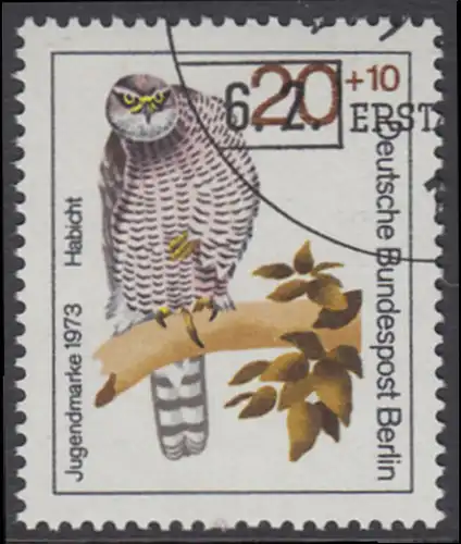 BERLIN 1973 Michel-Nummer 442 gestempelt EINZELMARKE (p)