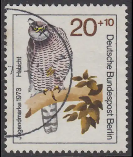 BERLIN 1973 Michel-Nummer 442 gestempelt EINZELMARKE (c)