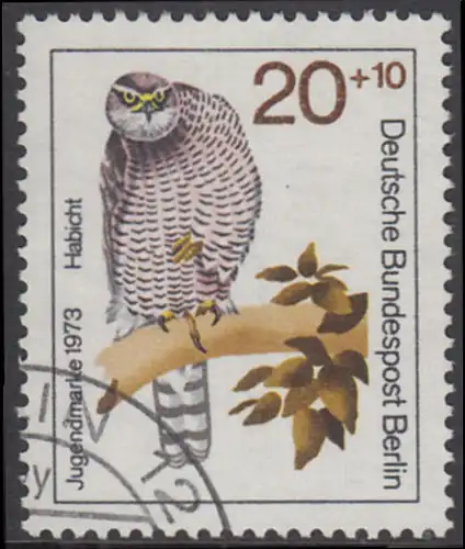 BERLIN 1973 Michel-Nummer 442 gestempelt EINZELMARKE (b)