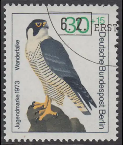 BERLIN 1973 Michel-Nummer 443 gestempelt EINZELMARKE (c)