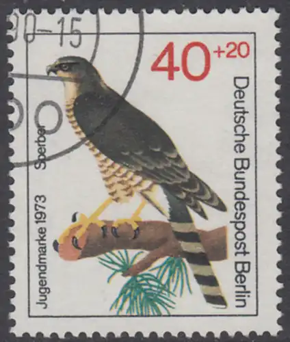 BERLIN 1973 Michel-Nummer 444 gestempelt EINZELMARKE (m)