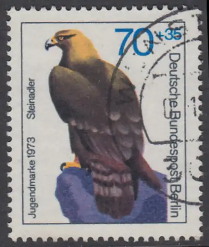 BERLIN 1973 Michel-Nummer 445 gestempelt EINZELMARKE (c)