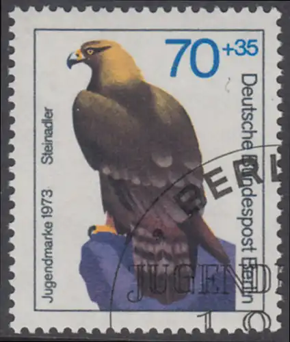 BERLIN 1973 Michel-Nummer 445 gestempelt EINZELMARKE (a)