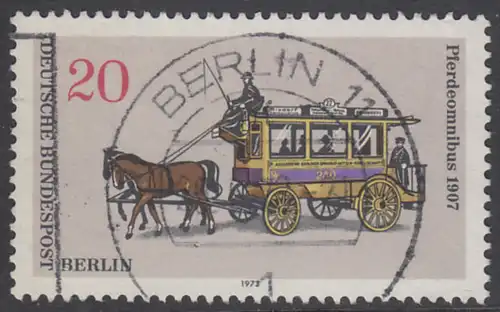 BERLIN 1973 Michel-Nummer 446 gestempelt EINZELMARKE (l)