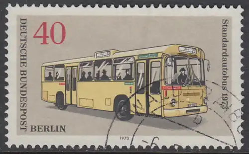BERLIN 1973 Michel-Nummer 451 gestempelt EINZELMARKE (e)