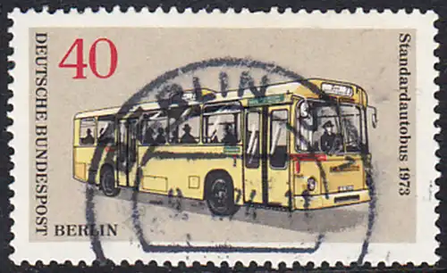 BERLIN 1973 Michel-Nummer 451 gestempelt EINZELMARKE (c)