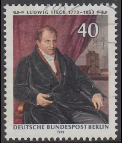 BERLIN 1973 Michel-Nummer 452 gestempelt EINZELMARKE (f)