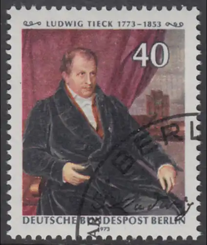 BERLIN 1973 Michel-Nummer 452 gestempelt EINZELMARKE (a)