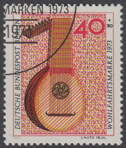 BERLIN 1973 Michel-Nummer 461 gestempelt EINZELMARKE (b)