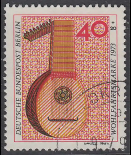 BERLIN 1973 Michel-Nummer 461 gestempelt EINZELMARKE (f)
