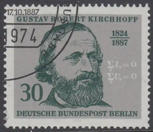 BERLIN 1974 Michel-Nummer 465 gestempelt EINZELMARKE (c)