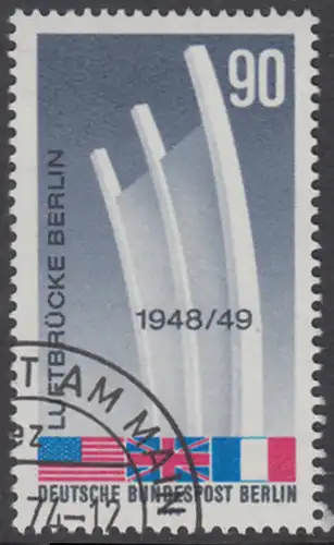 BERLIN 1974 Michel-Nummer 466 gestempelt EINZELMARKE (g)