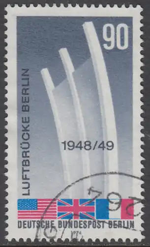 BERLIN 1974 Michel-Nummer 466 gestempelt EINZELMARKE (d)