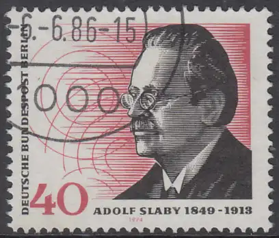 BERLIN 1974 Michel-Nummer 467 gestempelt EINZELMARKE (k)