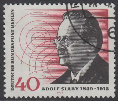 BERLIN 1974 Michel-Nummer 467 gestempelt EINZELMARKE (l)