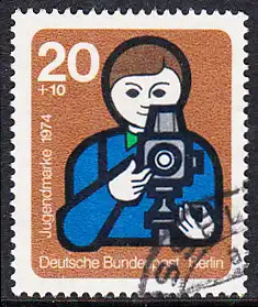 BERLIN 1974 Michel-Nummer 468 gestempelt EINZELMARKE (b)