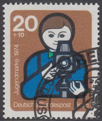 BERLIN 1974 Michel-Nummer 468 gestempelt EINZELMARKE (f)