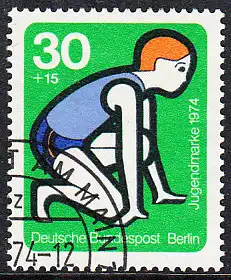 BERLIN 1974 Michel-Nummer 469 gestempelt EINZELMARKE (f)