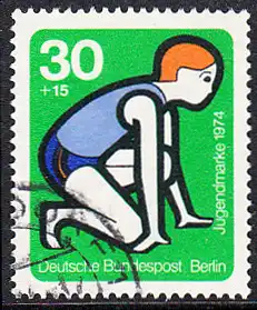 BERLIN 1974 Michel-Nummer 469 gestempelt EINZELMARKE (e)