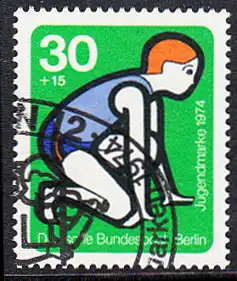 BERLIN 1974 Michel-Nummer 469 gestempelt EINZELMARKE (c)