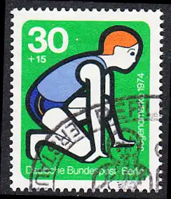 BERLIN 1974 Michel-Nummer 469 gestempelt EINZELMARKE (b)
