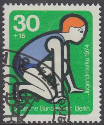BERLIN 1974 Michel-Nummer 469 gestempelt EINZELMARKE (g)