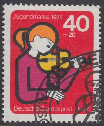 BERLIN 1974 Michel-Nummer 470 gestempelt EINZELMARKE (g)