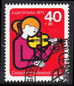 BERLIN 1974 Michel-Nummer 470 gestempelt EINZELMARKE (e)