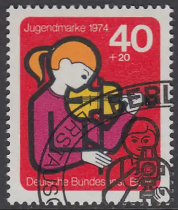 BERLIN 1974 Michel-Nummer 470 gestempelt EINZELMARKE (c)