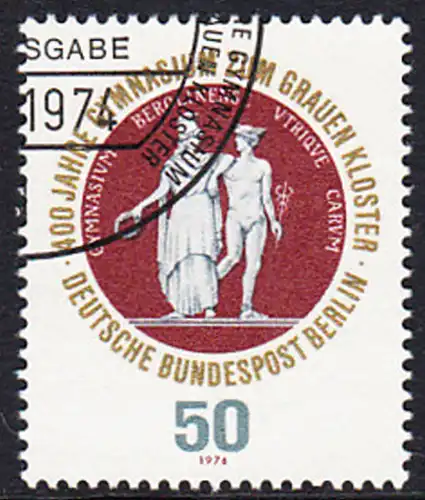 BERLIN 1974 Michel-Nummer 472 gestempelt EINZELMARKE (a)