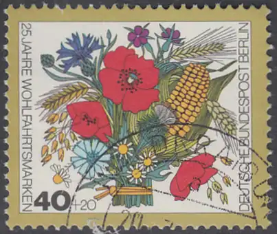BERLIN 1974 Michel-Nummer 474 gestempelt EINZELMARKE (a)