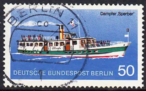 BERLIN 1975 Michel-Nummer 485 gestempelt EINZELMARKE (c)