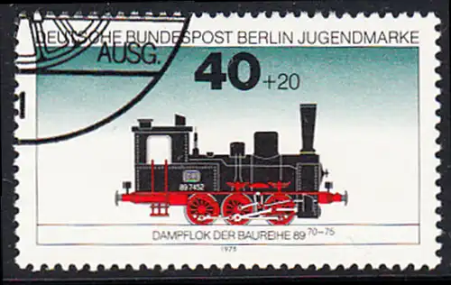 BERLIN 1975 Michel-Nummer 489 gestempelt EINZELMARKE (a)