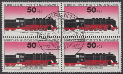 BERLIN 1975 Michel-Nummer 490 gestempelt BLOCK (b)
