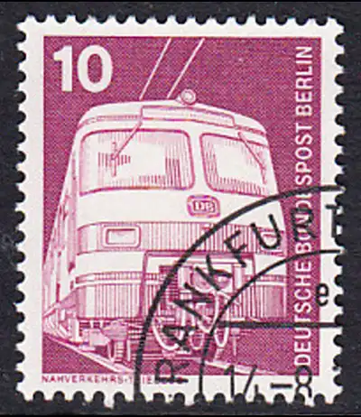 BERLIN 1975 Michel-Nummer 495 gestempelt EINZELMARKE (d)