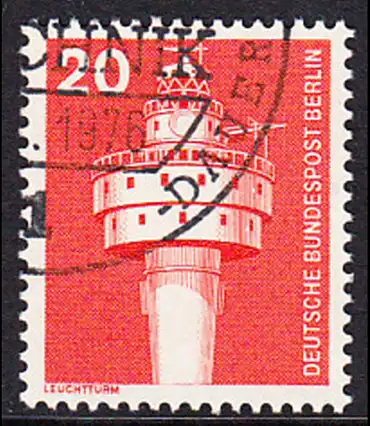 BERLIN 1975 Michel-Nummer 496 gestempelt EINZELMARKE (s)
