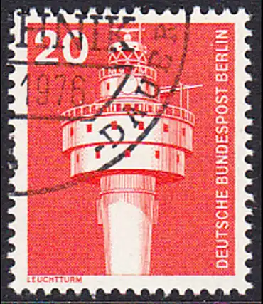 BERLIN 1975 Michel-Nummer 496 gestempelt EINZELMARKE (o)