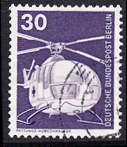 BERLIN 1975 Michel-Nummer 497 gestempelt EINZELMARKE (d)