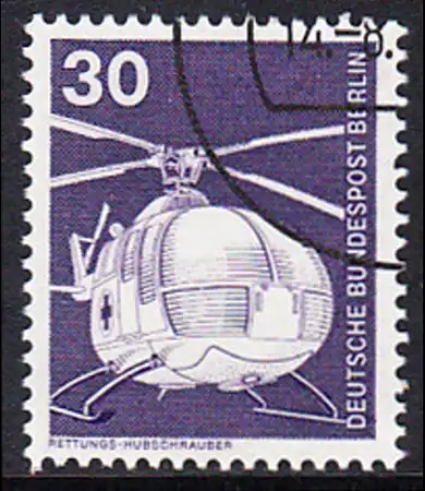 BERLIN 1975 Michel-Nummer 497 gestempelt EINZELMARKE (e)
