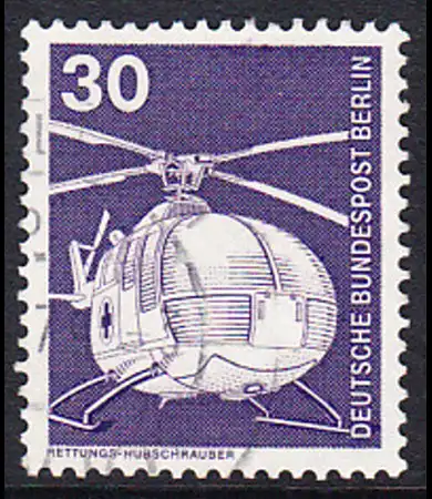 BERLIN 1975 Michel-Nummer 497 gestempelt EINZELMARKE (m)