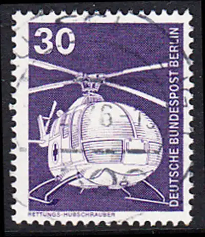 BERLIN 1975 Michel-Nummer 497 gestempelt EINZELMARKE (o)