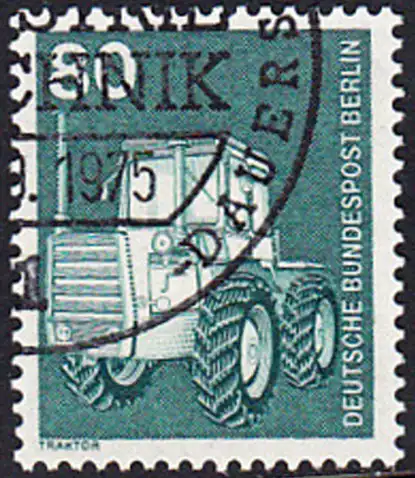 BERLIN 1975 Michel-Nummer 501 gestempelt EINZELMARKE (m)